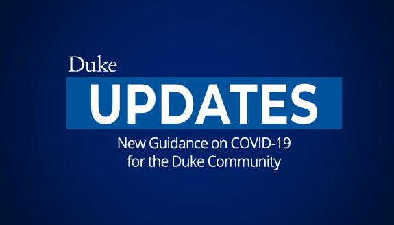 graphic image for updates on campus covid policy