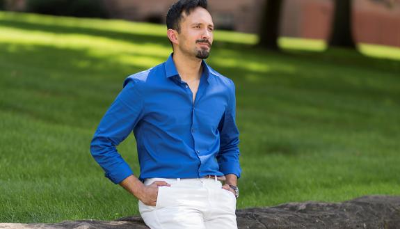 History doctoral student Daanish Faruqi 