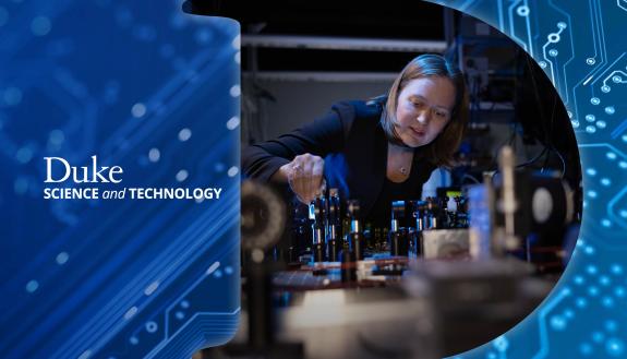 Maiken Mikkelsen in her lab