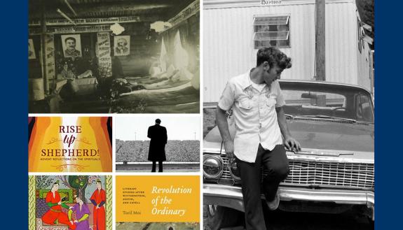 images from book covers of new Duke author publications