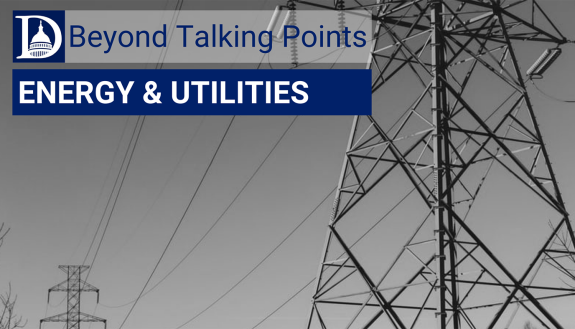 graphic of power lines for energy discussion