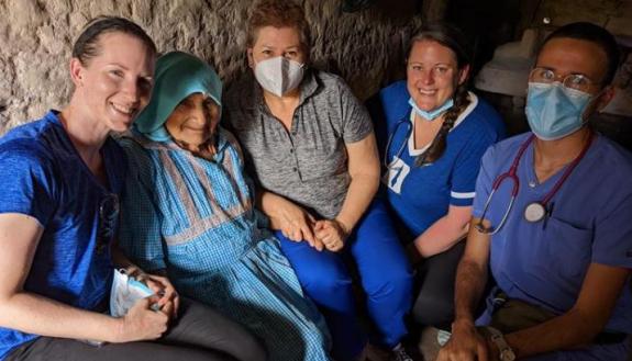 Global health researchers in Honduras