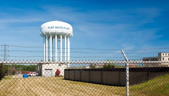 A Flint, Mich., water plant. Photo by George Thomas via Creative Commons.