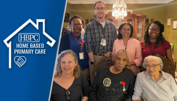 doctors in the home based preventive care group with patients