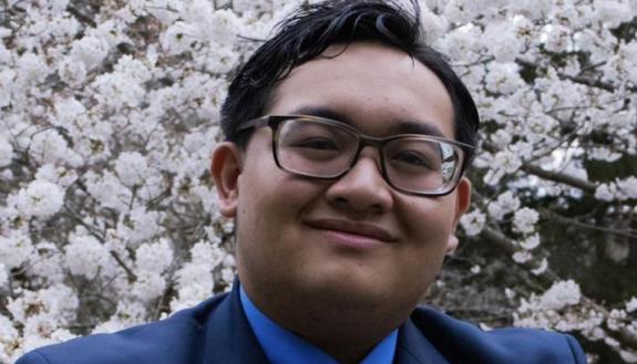 Elaijah Lapay, a Program II student at Duke, is focusing his studies on global health, migrant health and healthcare access.
