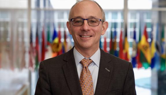 Lawrence Helfer at the UN