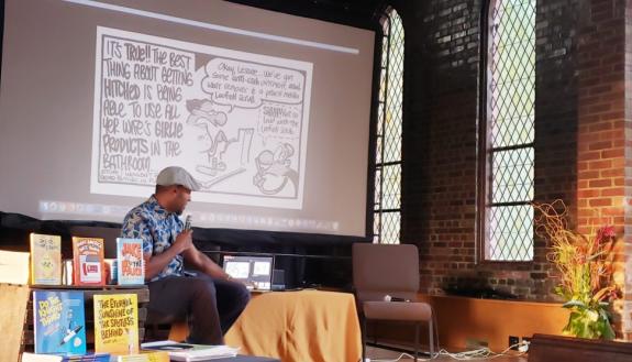 cartoonist Keith Knight