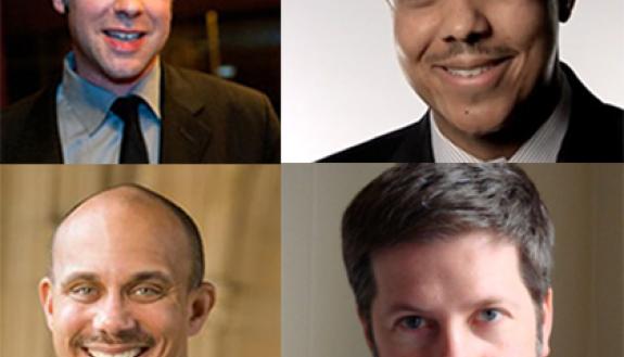 Clockwise from upper left: Stern, Bennett, Mitchell, Baker