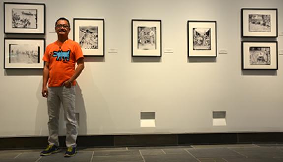 Duke associate professor Guo-Juin Hong is the co-creator of an exhibit that was on display at Duke’s Rubenstein Rare Book & Manuscript Library, in which he helped sift through more than 5,000 archival photographs taken in China in the early 20th centur