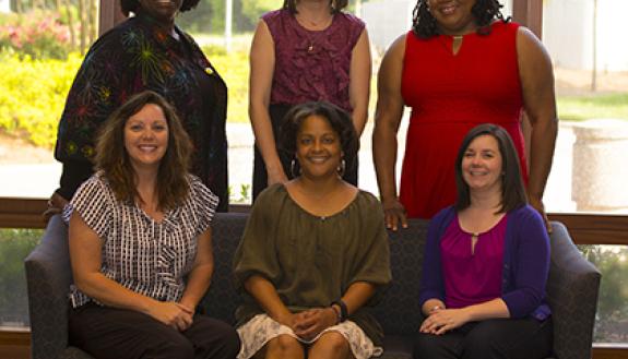 The Special Event Planners Council leadership, top row from left to right, is C.T. Woods Powell, Katie McKittrick and Quiana Tyson; bottom row left to right is Tracey Wiwatowski, Patrina Hemingway and Stacy Dalton. Photo courtesy of the SEPC