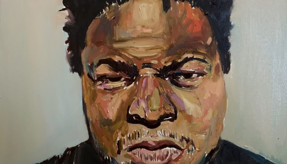 Painting by Beverly McIver "Enough"