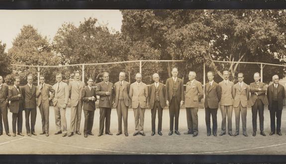 Columbian men in suits, circa 30s or 40s