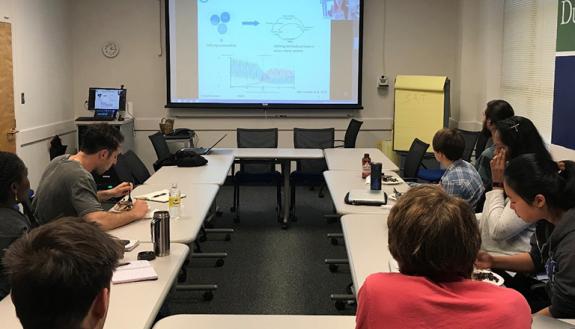 graduate students in modeling seminar