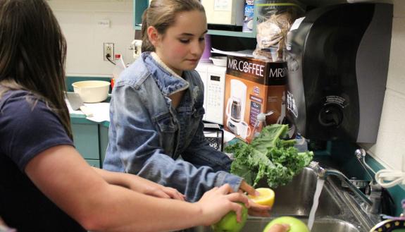 Through our Farm to Table Food initiative, we hope to address food insecurity through high-quality meals and education about local foods.