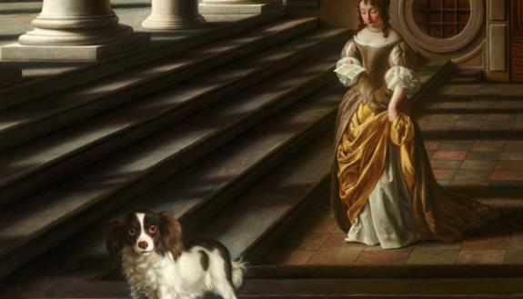 Philosopher Anne Conway by Samuel van Hoogstraten, c. 1662-1667 (detail); Adela Deanova