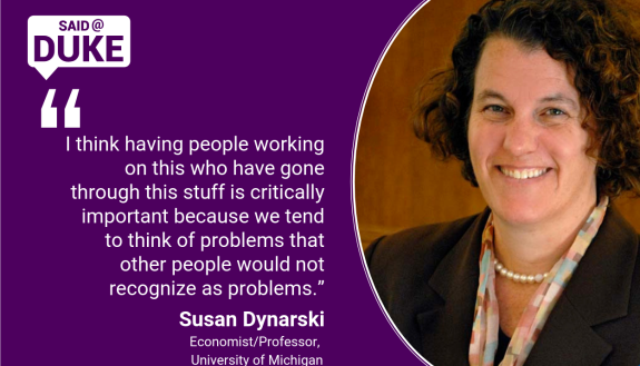 Susan Dynarsi on Barriers to College