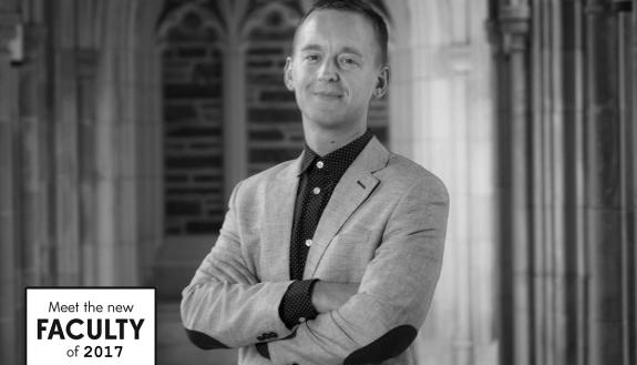 A portrait of new faculty member Gregory Samanez-Larkin