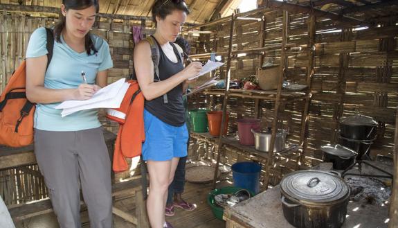 Duke students collect data at SAVA in Madagascar