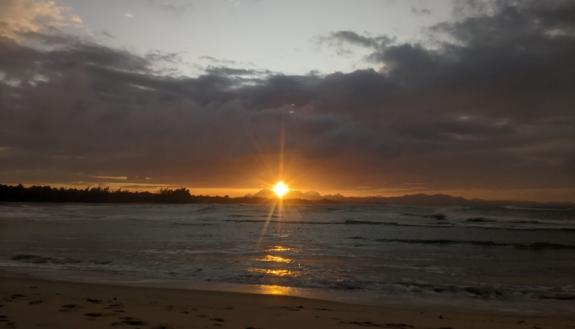 sunset in Madagascar