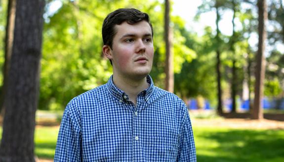 At Duke, Justin Sherman's curiosity about cybersecurity has turned him into a sought-after writer on the intersection of technology, policy and ethics.