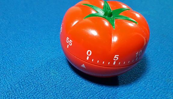 The Pomodoro Technique, suggests you work on a big or small task in increments of 25 minutes.