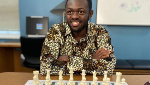 Global health master’s student Ben Mukumbya