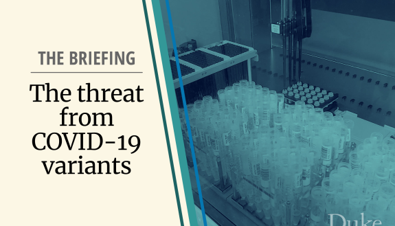 graphic for briefing on covid variants