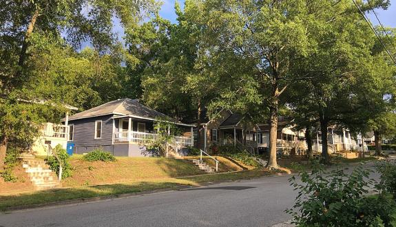 Walltown community. in Durham