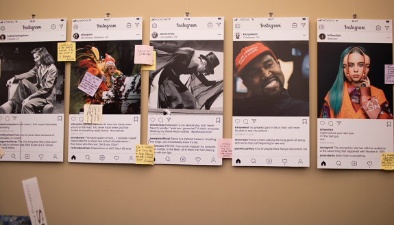 Exhibit shows celebrities from Stevie Nicks to Kanye West who followed Whitman's example.